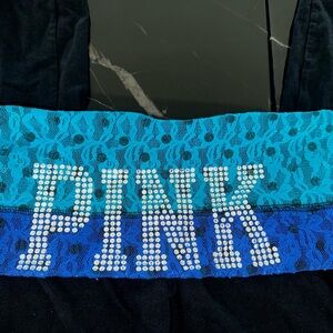 Victoria's Secret PINK Lace Waistband Leggings